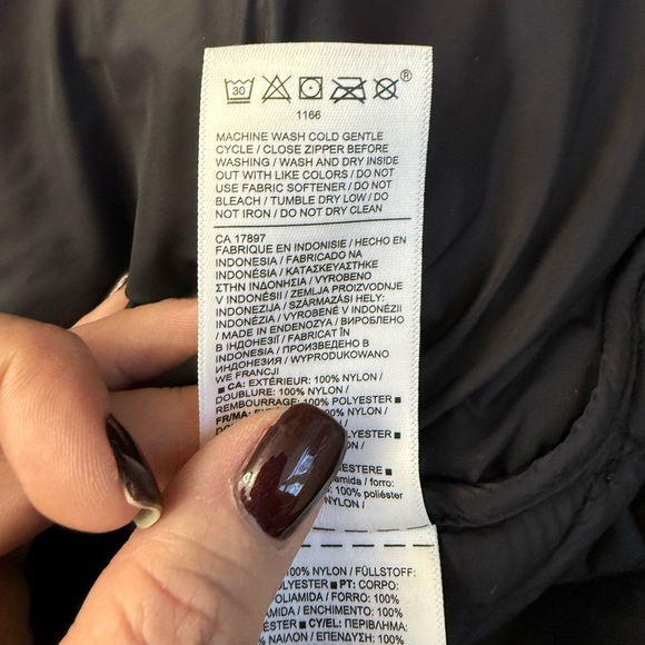 Athleta Whisper Featherless Parka 1X Black - Picture 14 of 16